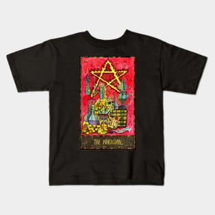 The Magician. Magic Gate Tarot Design. Kids T-Shirt